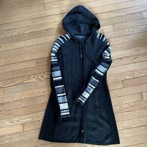 Title Nine Wool Hooded Sweater Dress~L